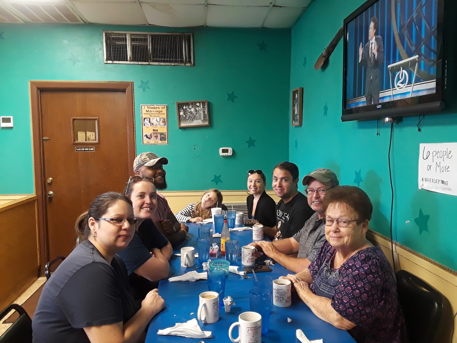 Cow Palace dining room